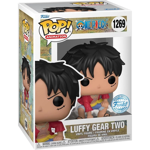 POP figura One Piece Luffy Gear Two Exkluzív