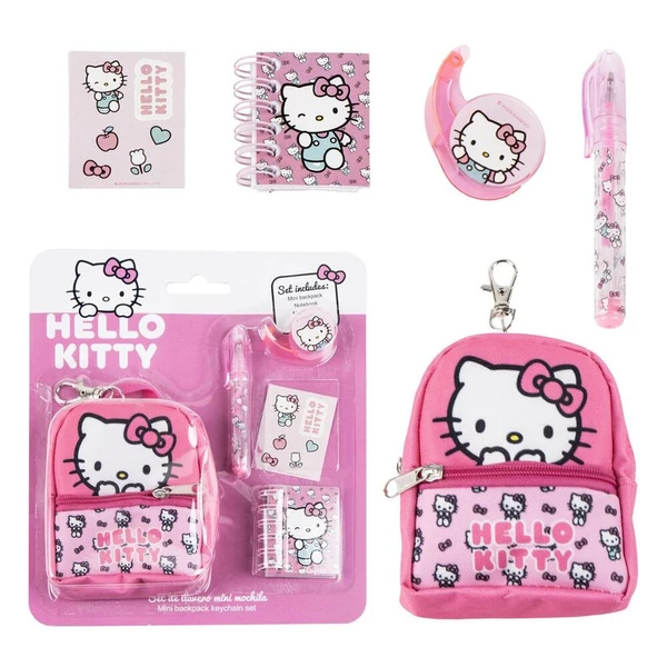 Hello Kitty írószer mini hátizsák készlet