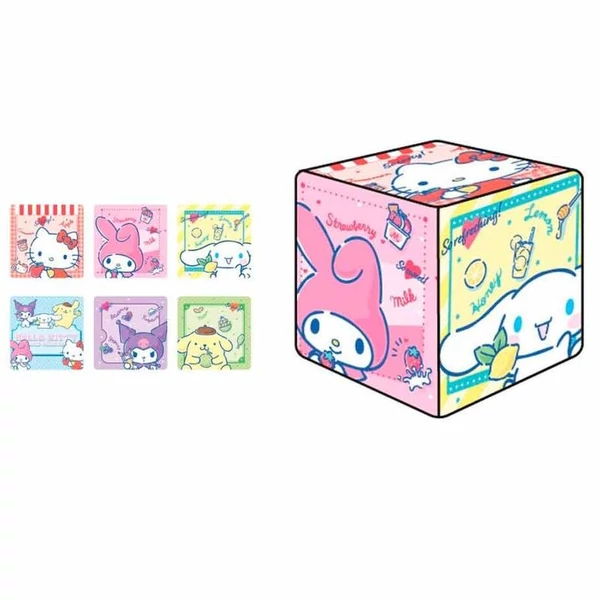 Hello Kitty és barátai 3D kocka párna