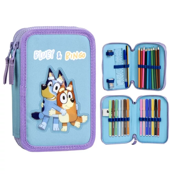 Bluey emeletes töltött tolltartó