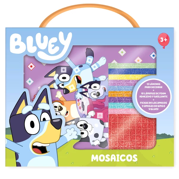 Bluey mozaik készlet táskában