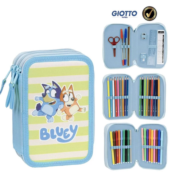Bluey háromrekeszes tolltartó