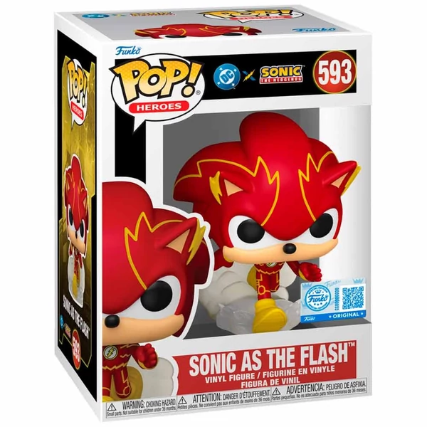 Funko POP figura: Sonic The Hedgehog DC Comics Sonic As The Flash Exclusive