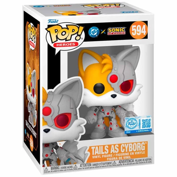 Funko POP figura: Sonic The Hedgehog DC Comics Tails As Cyborg Exclusive