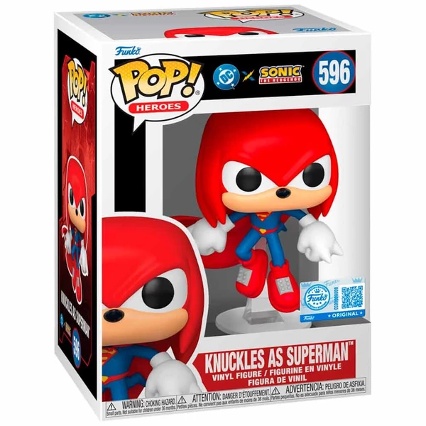 Funko POP figura: Sonic The Hedgehog DC Comics Knuckles As Superman Exclusive