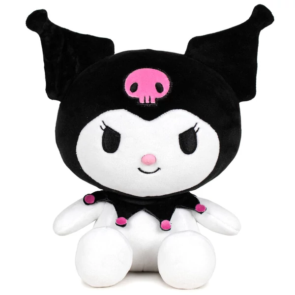 Hello Kitty Kuromi fekete plüssfigura 22 cm