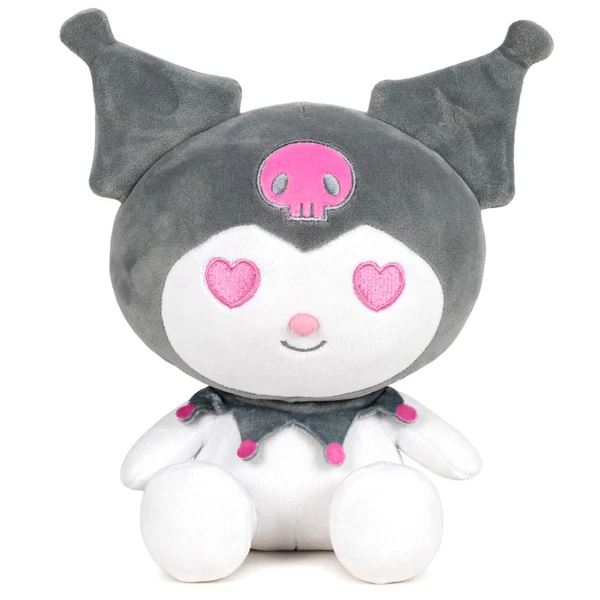 Hello Kitty Kuromi szürke plüssfigura 22 cm