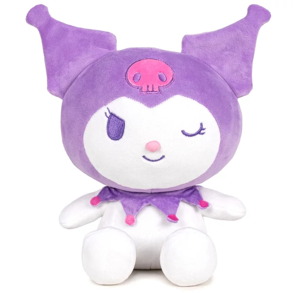 Hello Kitty Kuromi lila plüssfigura 22 cm