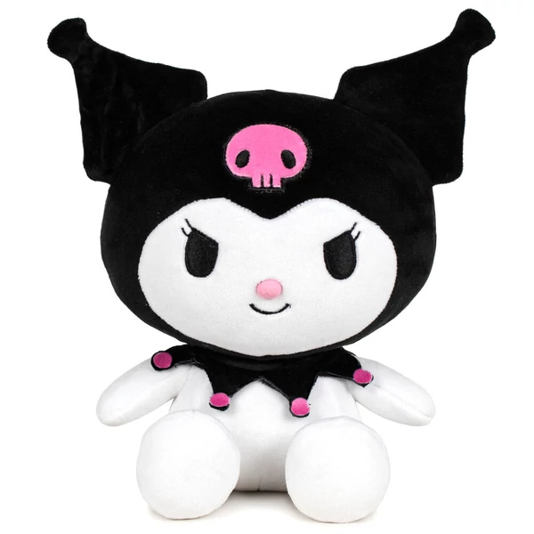 Hello Kitty Kuromi fekete plüssfigura 16 cm