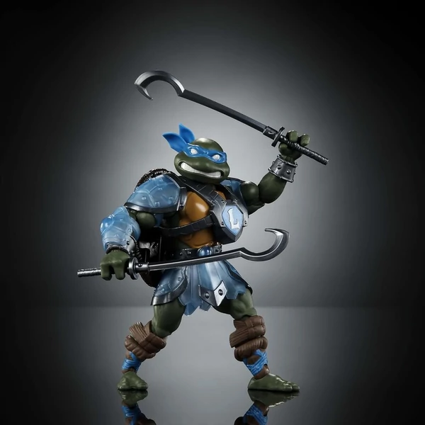 Masters of the Universe Turtles of Grayskull Leonardo figura 14 cm