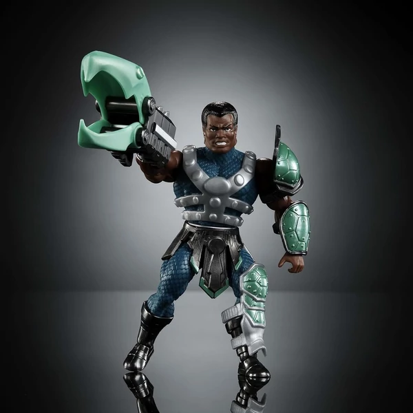 Masters of the Universe Turtles of Grayskull Clamp Champ figura 14 cm