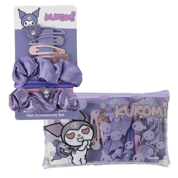 Hello Kitty Kuromi szépségápolási kiegészítő szett