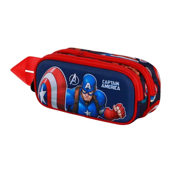 Marvel Amerika Kapitány Patriot 3D dupla tolltartó
