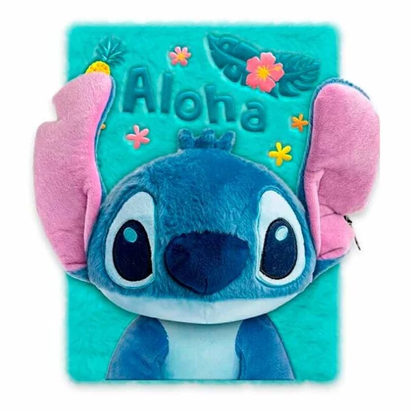 Disney Stitch titkos napló 3D plüss figura