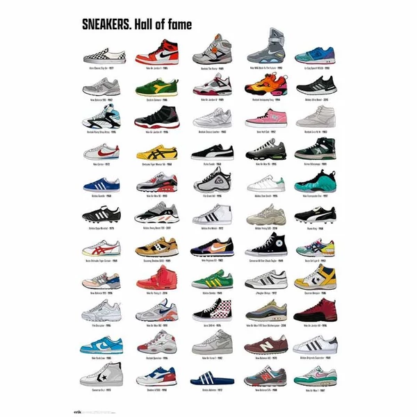 Sneakers Hírességek Csarnoka poszter