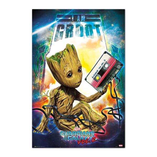 Marvel A galaxis őrzői 2 Groot poszter