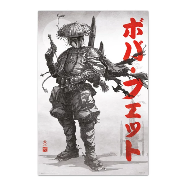 Star Wars Vision Boba Fett poszter