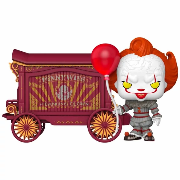 POP Town figura AZ - Pennywise és szekér