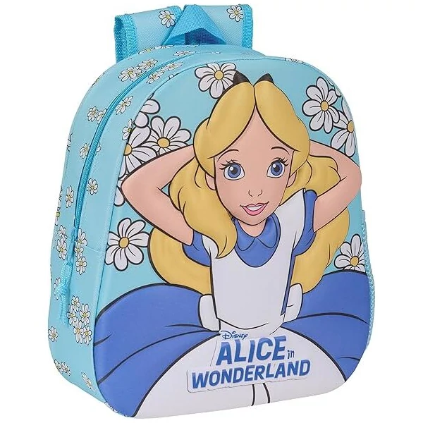 Disney Alice Csodaországban 3D hátizsák 33cm