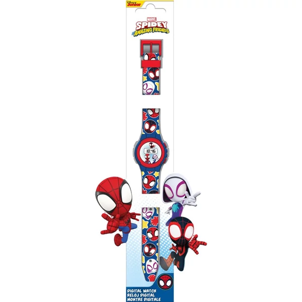 Marvel Spidey and His Amazing Friends digitális karóra