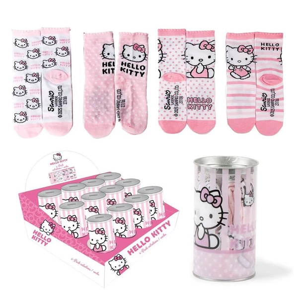 Hello Kitty persely és 4 pár zokni