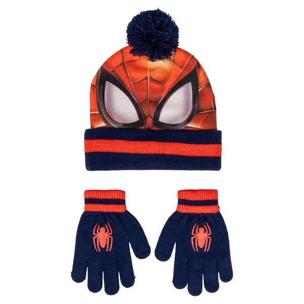 Marvel Pókember sapka és kesztyű szett