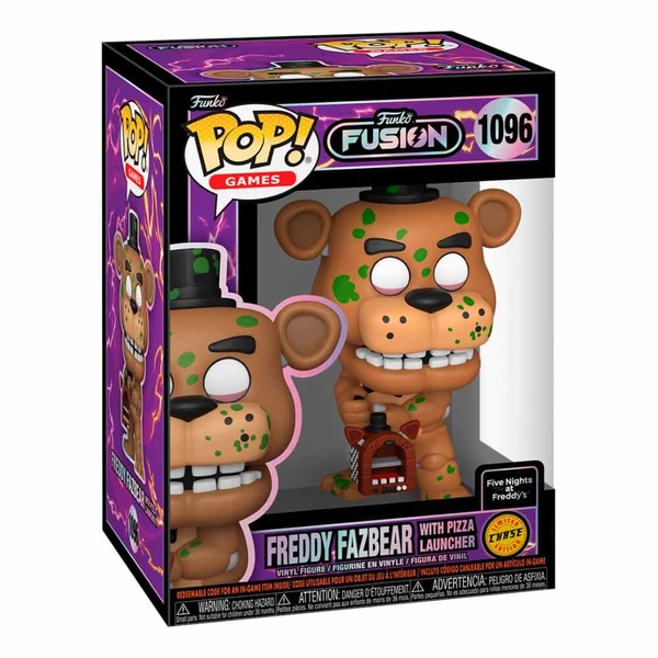 Funko Fusion Five Nights at Freddys Freddy Fazbear Pizza Launcherrel Chase POP figura