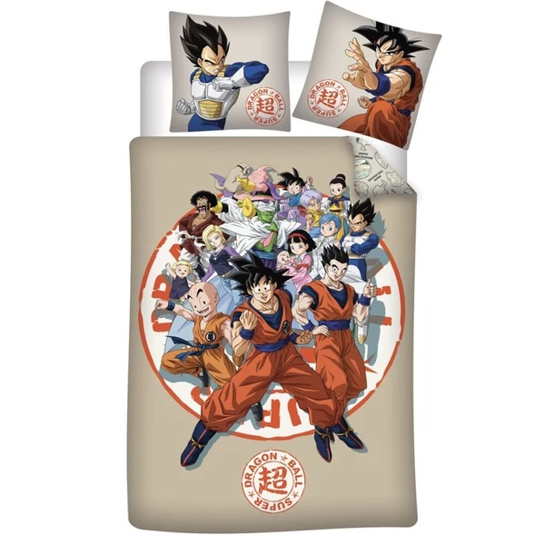 Dragon Ball pamut ágyneműhuzat 90 cm-es ágyhoz