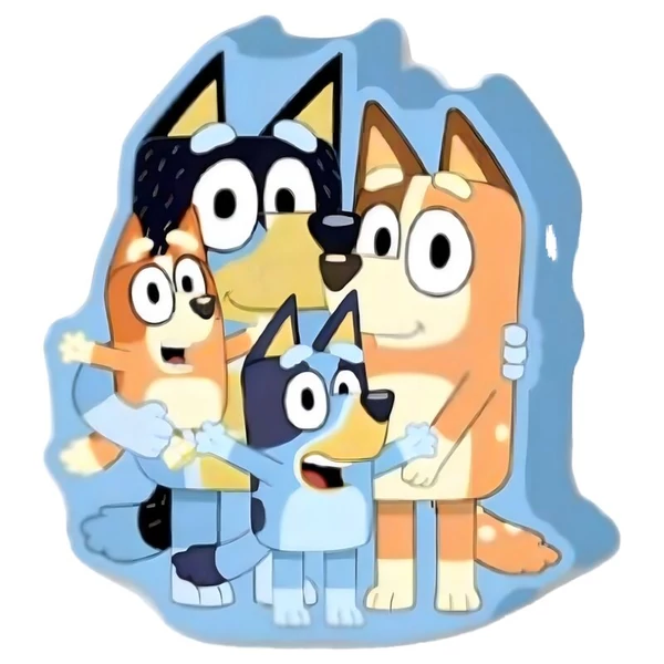 Bluey 3D díszpárna