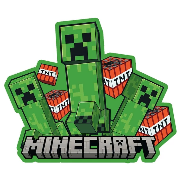 Minecraft 3D díszpárna Velboa