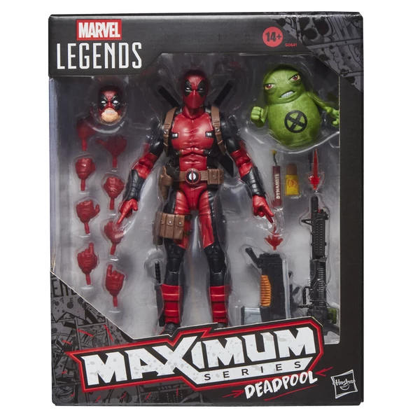 Marvel Legends Maximum Series Deadpool figura 15 cm