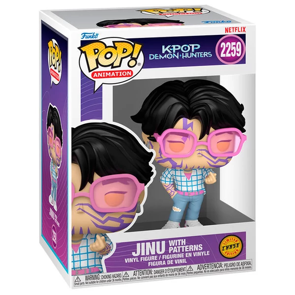 POP figura K-pop Demon Hunters Jinu Chase
