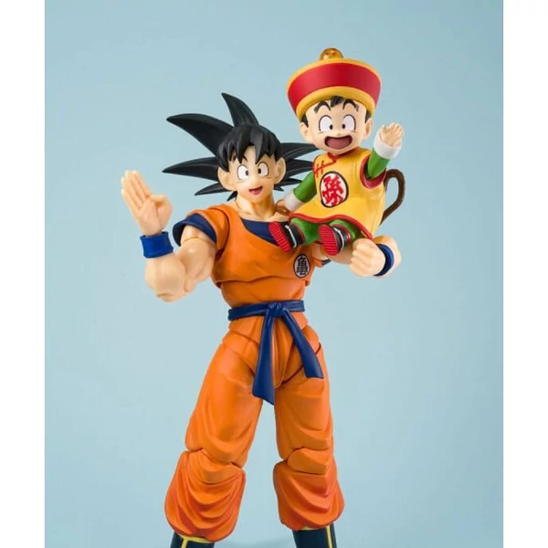 Dragon Ball Z Son Goku & Son Gohan Kid & Kontoun S.H Figuarts figura