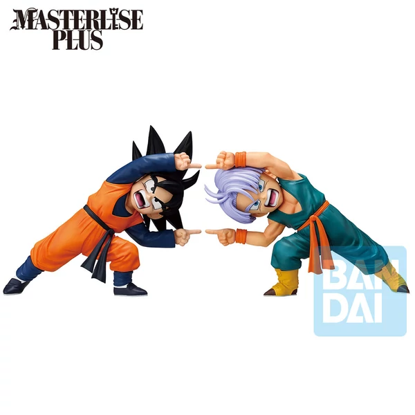 Dragon Ball Z Masterlise Battle of the Super Saiyan Son Goten & Trunks set 2 Ichibansho figuras 9cm