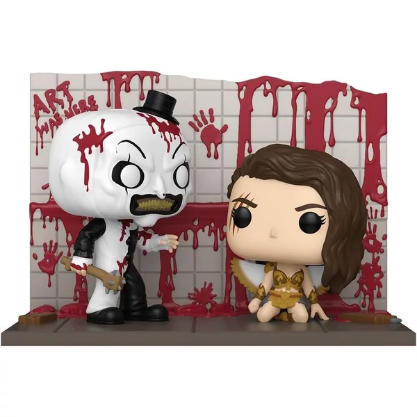 POP figura Moments Terrifier Art vs Sienna Exclusive