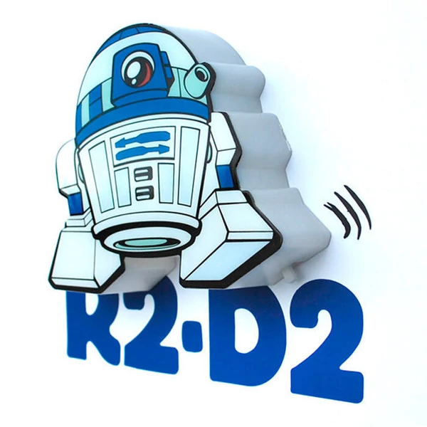 Star Wars R2-D2 3D Light FX mini lámpa