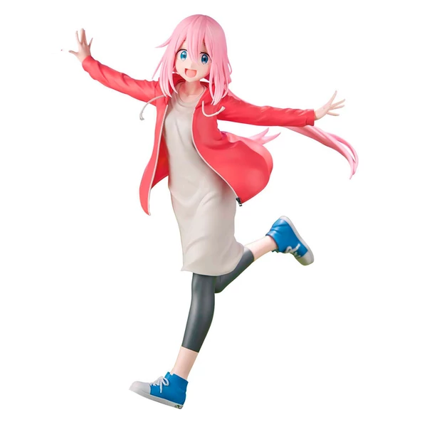 Laid Back Camp Nadeshiko Kagamihara figura 24 cm