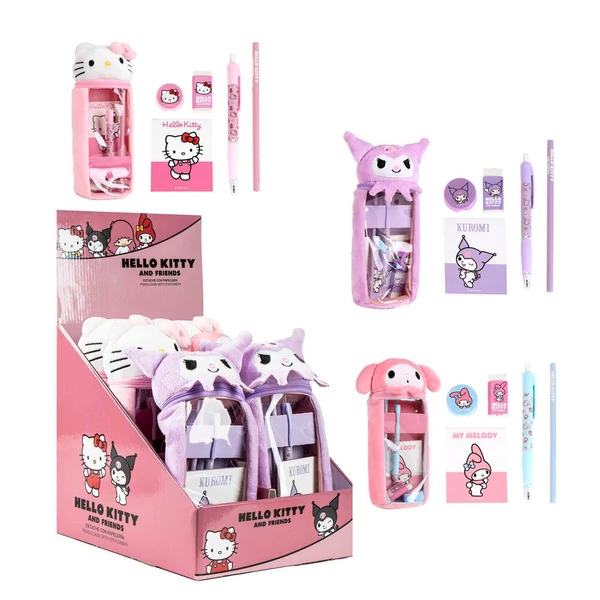 Disney Hello Kitty válogatott plüss tolltartó