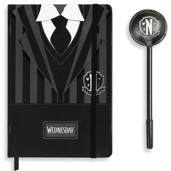 Wednesday Uniform napló + toll készlet