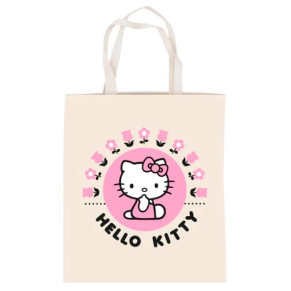 Hello Kitty Pink Circle bevásárlótáska
