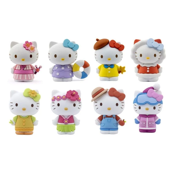Hello Kitty válogatott meglepetés figura 7 cm