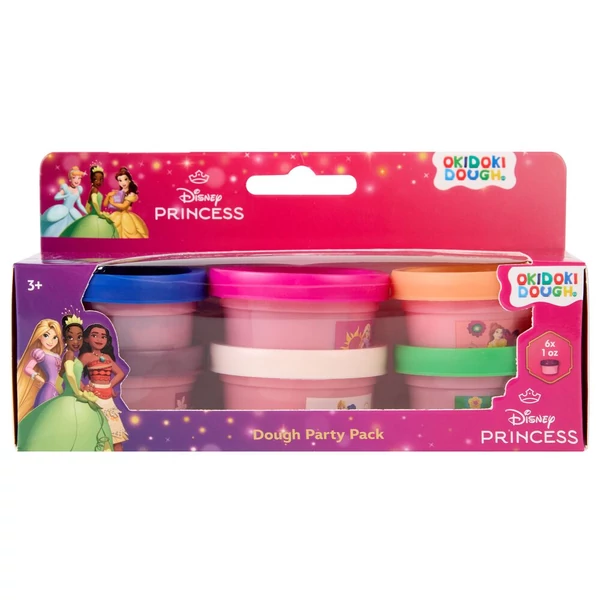 Disney Hercegnők 6 db-os mini gyurma szett
