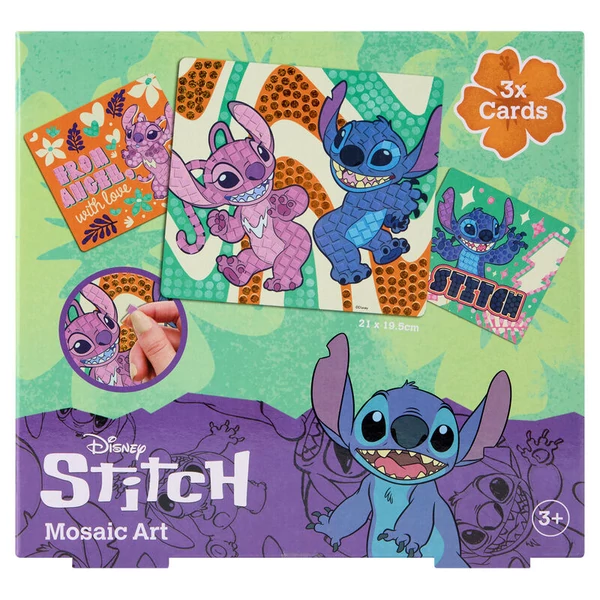 Disney Stitch EVA habmozaik készlet