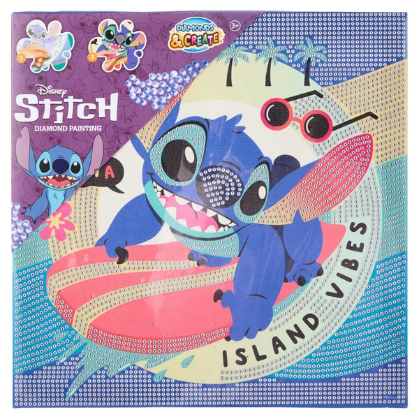 Disney Stitch gyémántfestő készlet