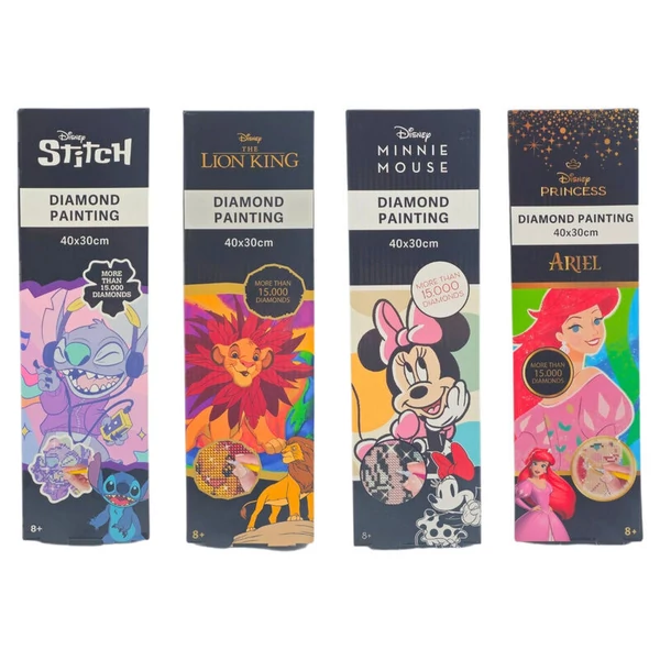 Disney többféle gyémántfestő készlet