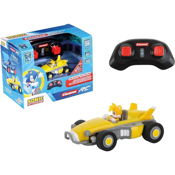 Sonic the Hedgehog Racing RC Team Tails távirányítós autó