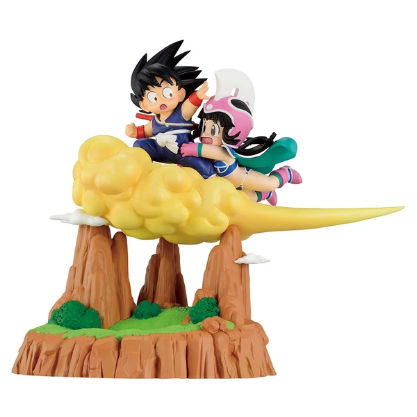 Dragon Ball Fantastic Adventure 2 Son Goku & Chichi Ichibansho figura 15cm
