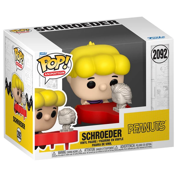 POP figura Premium Peanuts Snoopy Schroeder