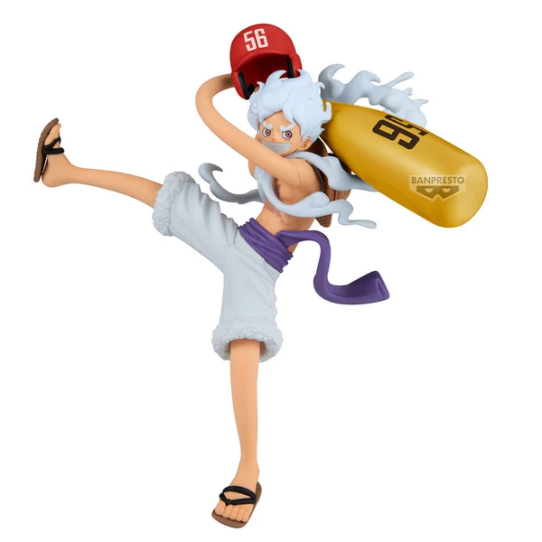One Piece Monkey D. Luffy Gear 5 Battle Record figura 17cm