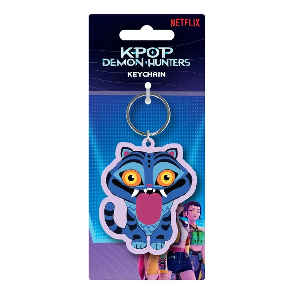 KPop Demon Derpy Logo kulcstartó